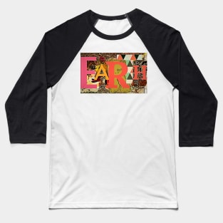 Elemental Earth Art - Zen Sticker Baseball T-Shirt